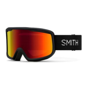 Smith Frontier Ski Goggles Negro Red Sol-X Mirror/CAT3