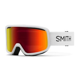Smith Frontier Ski Goggles Blanco Red Sol-X Mirror/CAT3