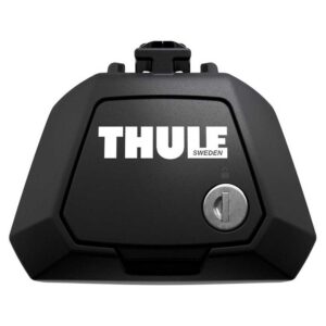 Thule 7104 Evo Raised Rail Feet Roof Rack Negro