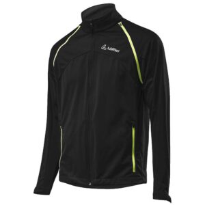 Loeffler Zip-off Windstopper Light Softshell Jacket Negro S Hombre