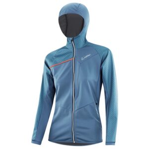 Loeffler Windstopper Light Softshell Jacket Azul L Mujer