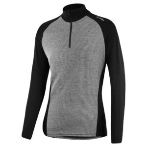 Loeffler Matrix Transtex Sweatshirt Gris L Mujer