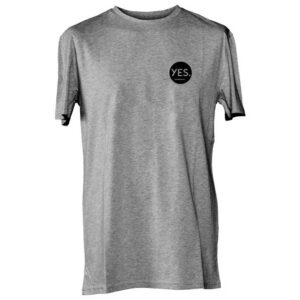 Yes. Corpo Short Sleeve T-shirt Gris S Hombre