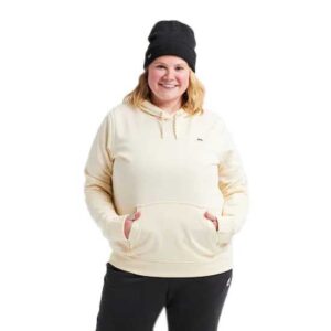 Burton Oak Hoodie Beige S Mujer