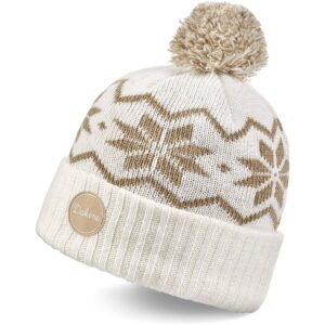 Dakine Lydia Beanie Beige Mujer