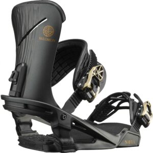 Salomon Nova Woman Snowboard Bindings Negro S