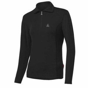 Loeffler Transtex Basic Long Sleeve T-shirt Negro S Mujer