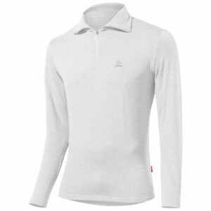 Loeffler Transtex Basic Long Sleeve T-shirt Blanco M Hombre