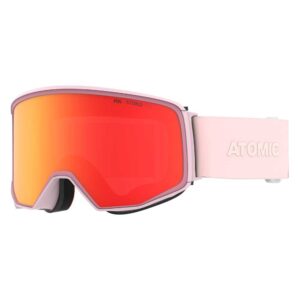 Atomic Four Q Stereo Ski Goggles Rosa Red Stereo/CAT3