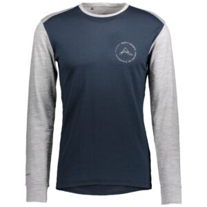 Scott Defined Merino Long Sleeve T-shirt Azul L Hombre