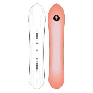 Burton Family Tree 3d Surfy Pow Snowboard Rojo,Blanco 149