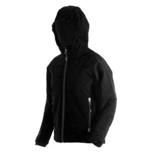 Cmp Fix Hood 3a00094 Softshell Jacket Negro 10 Years Niño