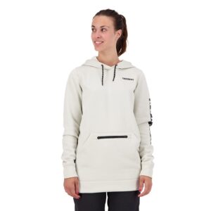 Burton Oak Long Full Zip Sweatshirt Blanco M Mujer
