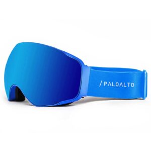 Paloalto Shasta Ski Goggles Azul Revo Blue/CAT3