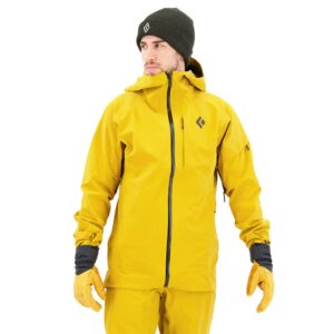 Black Diamond Recon Stretch Ski Shell Jacket Amarillo L Hombre