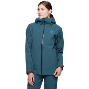 Black Diamond Recon Stretch Ski Shell Jacket Azul M Mujer