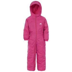 Trespass Dripdrop Rain Suit Rosa 3-4 Years Niño