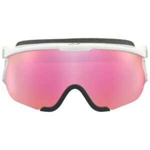 Julbo Sniper Evo M Ski Goggles Blanco Flash Pink/CAT3