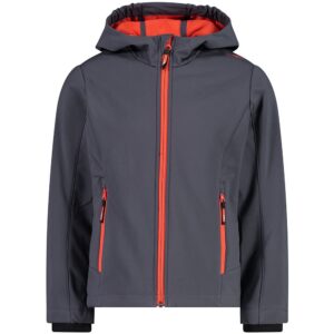 Cmp Fix Hood 3a29385n Softshell Jacket Gris 3 Years Niño