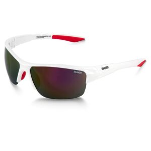 Sinner Reyes Cx Sunglasses Blanco Red Mirror/Orn/Clear Cx/CAT3