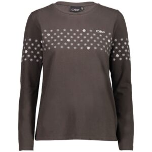 Cmp 39u3486 Long Sleeve T-shirt Verde S Mujer