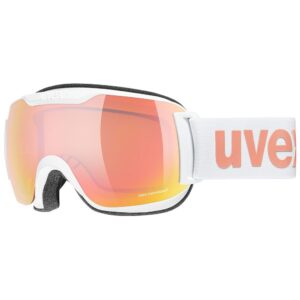 Uvex Downhill 2000 S Cv Ski Goggles Blanco Mirror Rose Colorvision Orange/CAT2