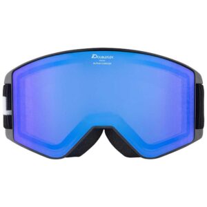 Alpina Snow Narkoja Q Lite Ski Goggles Azul Mirror Blue/CAT2