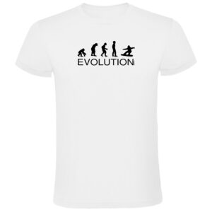Kruskis Evolution Snowboard Short Sleeve T-shirt Blanco XL Hombre