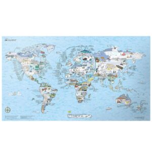 Awesome Maps Snowtrip Map Best Mountains For Skiing And Snowboarding Azul