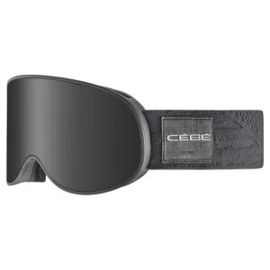 Cebe Attraction Ski Goggles Negro Grey Ultra Black/CAT3+Amber Flash Mirror/CAT1
