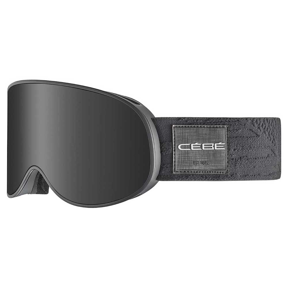 Cebe Attraction Ski Goggles Negro Grey Ultra Black/CAT3+Amber Flash Mirror/CAT1 - Imagen 2