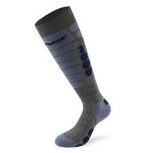Lenz Skiing 5.0 Long Socks Gris EU 35-38 Hombre