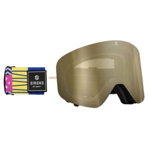 Siroko Gx Ski Goggles Negro Black Mirror/CAT4