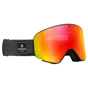 Siroko Gx Ski Goggles Rojo,Negro Red Mirror/CAT3