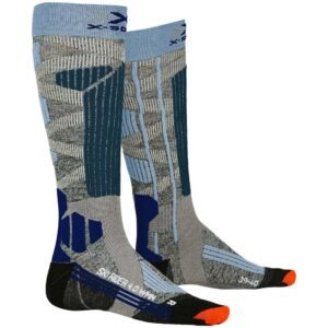 X-socks Ski Rider 4.0 Socks Gris EU 35-36 Mujer
