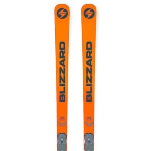 Blizzard Firebird Gs Rd Flat+plate Alpine Skis Pack Naranja 193