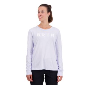Burton Brtn Long Sleeve T-shirt Blanco M Mujer