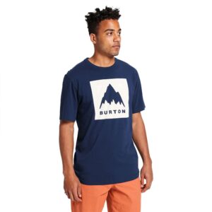 Burton Classic Mountain High Short Sleeve T-shirt Azul S Hombre