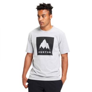 Burton Classic Mountain High Short Sleeve T-shirt Blanco S Hombre