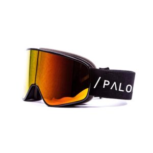 Paloalto Sanford Ski Goggles Negro Red Revo / Spherical / Anti Fog / Anti Scratch/CAT3