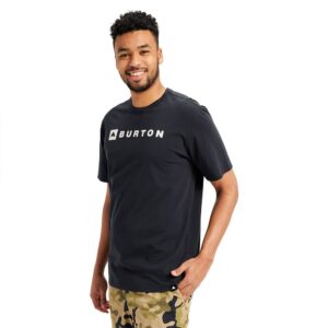 Burton Horizontal Mountain Short Sleeve T-shirt Azul M Hombre