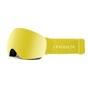 Paloalto Capitan Ski Goggles Amarillo Yellow Revo / Spherical / Anti Fog / Anti Scratch/CAT3