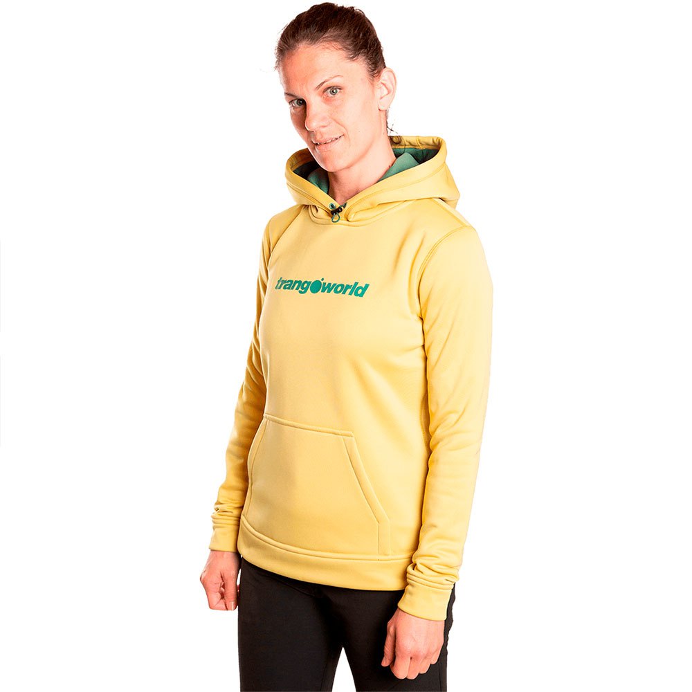 Trangoworld Poppi Hoodie Amarillo L Mujer - Imagen 2
