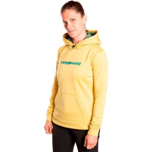 Trangoworld Poppi Hoodie Amarillo XS Mujer