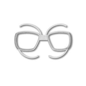 Salice Goggle Optic Clip Junior Blanco
