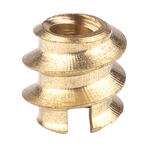 Snoli Brass Insert 100 Units Dorado 9 mm