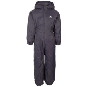 Trespass Button Race Suit Gris 6-12 Years Niño