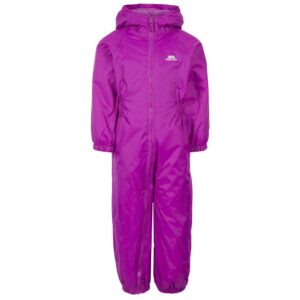 Trespass Dripdrop Race Suit Lila 7-8 Years Niño