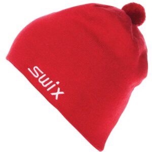 Swix Tradition Beanie Rojo 58 cm Hombre