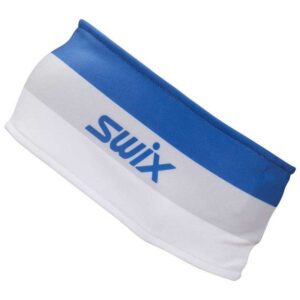 Swix Focus Headband Blanco,Azul 56 cm Hombre